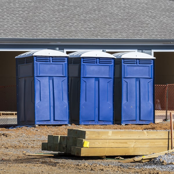 are there any restrictions on what items can be disposed of in the portable restrooms in Hailesboro NY